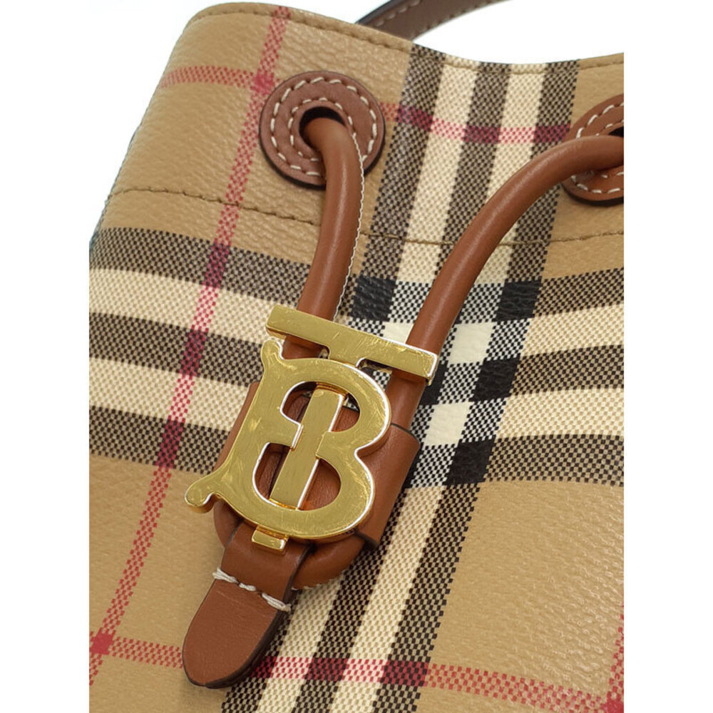 Burberry Check Bucket Bag Shoulder - Picture 7 of 9